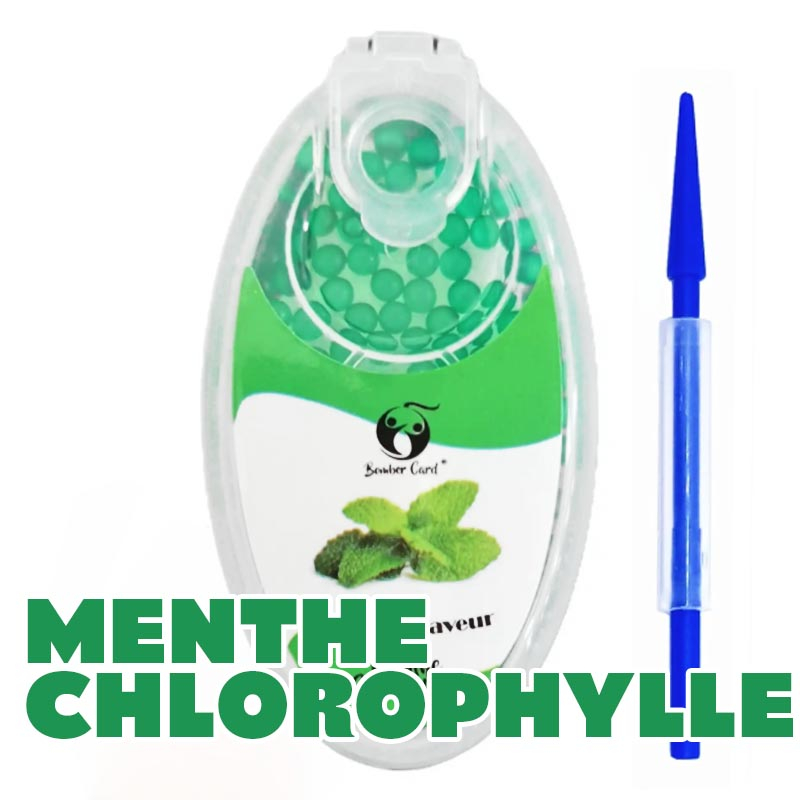 BOMBER CARD BILLEBOX MENTHE CHLORO DOUCE