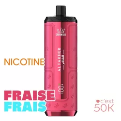 Kit Al Fakher Crown Bar HyperMax Prime 50K Strawberry Punch