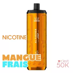 Kit Al Fakher Crown Bar HyperMax Prime 50K Cool Mango
