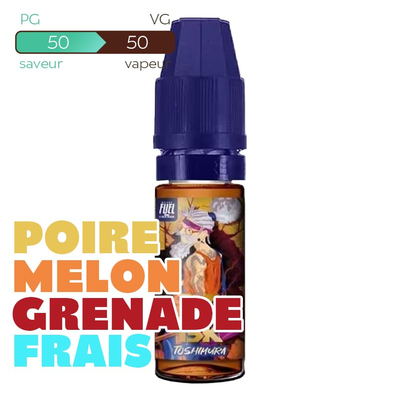Fighter X Toshimura 10ml 20mg/ml - Maison Fuel