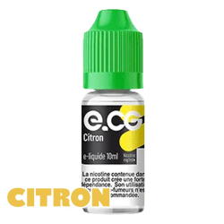 ECG Citron E-liquide 10 ml