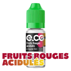 ECG ACIDULES Fruits Rouges Acidulés 10 ml