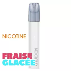 Kit RELX No Cloud Strawberry Ice intense 15 mg - Pod sans vapeur