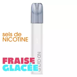 Kit RELX No Cloud Strawberry Ice smooth 15 mg - Pod sans vapeur