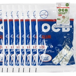 Pack 1500 filtres OCB papier - ancien sachet blanc - Slim x 150