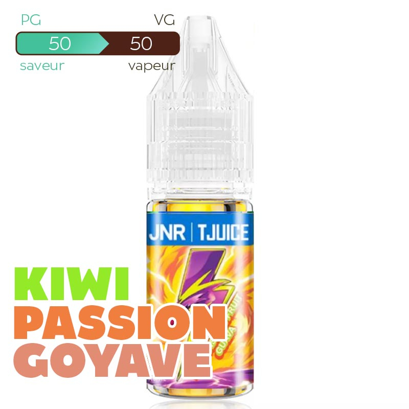 Kiwi Passion Fruit Guava JNR x T-Juice 10 ml – 20 mg
