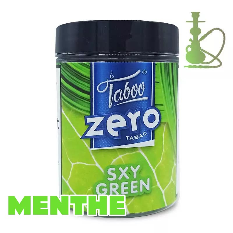 Goût Chicha Menthe Sxy Green Taboo