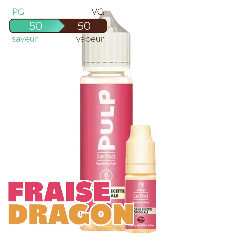 60 ml E-liquide Le Pod Licorne Originale Pulp