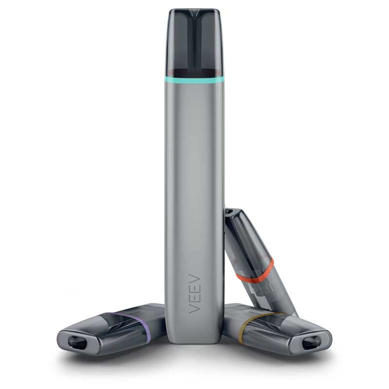 Kit E-cig VEEV One Gris Métallique