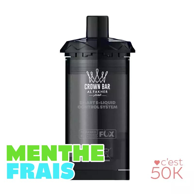 Recharges 50K Al Fakher Crown Bar Hypermax SpearMint