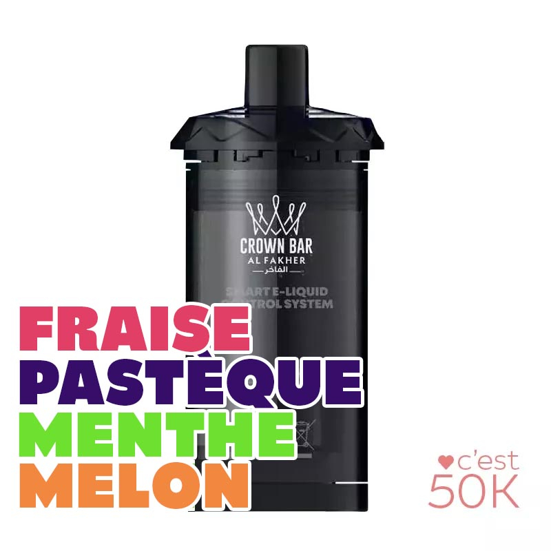 Recharges 50K Al Fakher Crown Bar Hypermax Prime Love