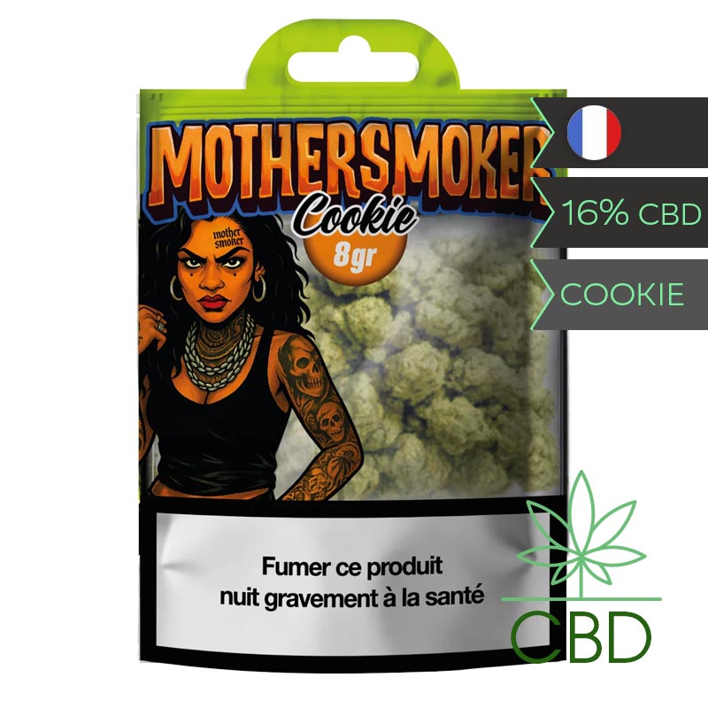 Cookie Mother Smoker Fleur CBD 8 g - Haschill