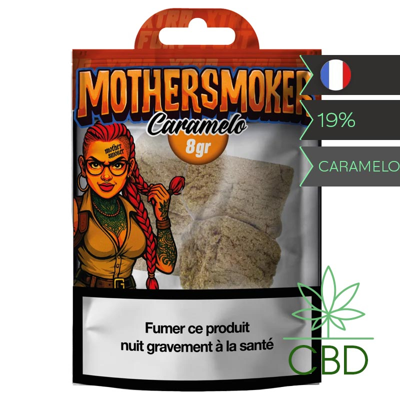 Caramelo Mother Smoker HASH CBD 8 g - Haschill