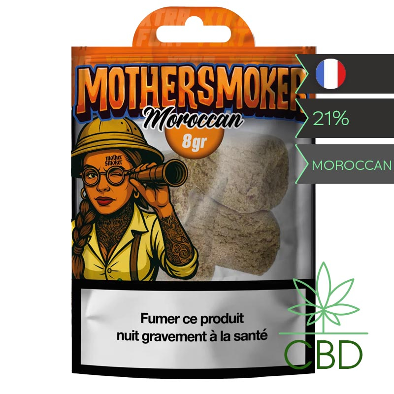 Moroccan Mother Smoker HASH CBD 8 g - Haschill