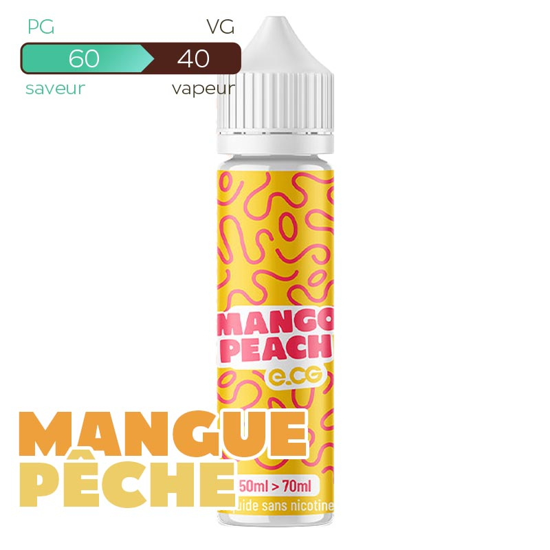 Mango Peach Les Bangerz E-CG 50 ml