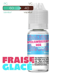 ECG Strawberry Ice Les Bangerz E-liquide 10 ml