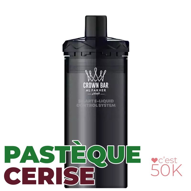 Recharge Al Fakher Crown Bar Hypermax Prime 50K Watermelon Cherry – 2 x 10 ml 6 mg/ml