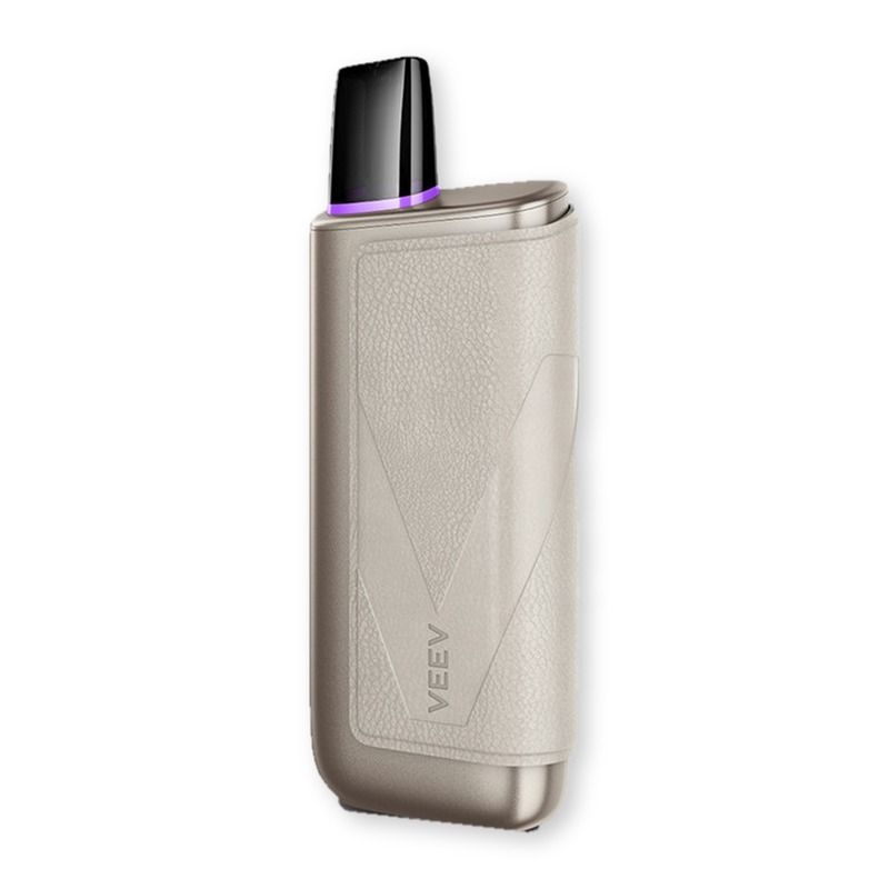 Kit E-cig VEEV One Plus Doré – Batterie Rechargeable 720 mAh, Rangement 2 Pods