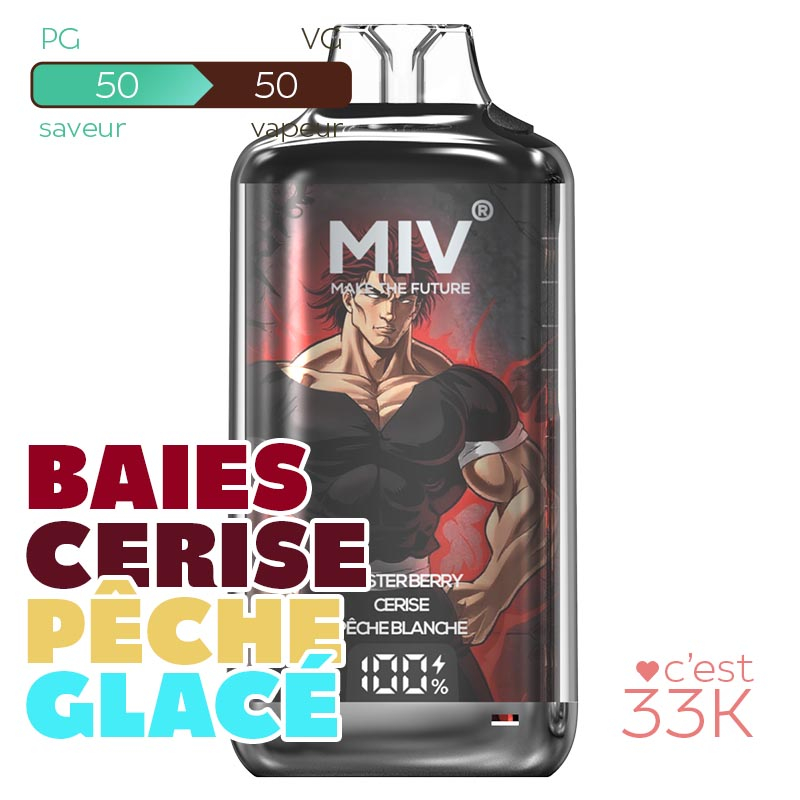 Pod Rechargeable MIV Yuji 33K - 10 mg