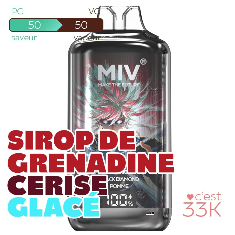 Pod Rechargeable MIV Sukoni 33K - 10 mg
