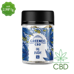 OG Kush CBD Fleurs 5g Greeneo