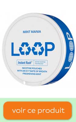 Loop pouche nicotine