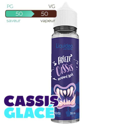 Freeze Cassis Liquidéo 50ml