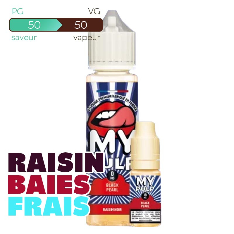 60 ml E-liquide Black Pearl My Pulp