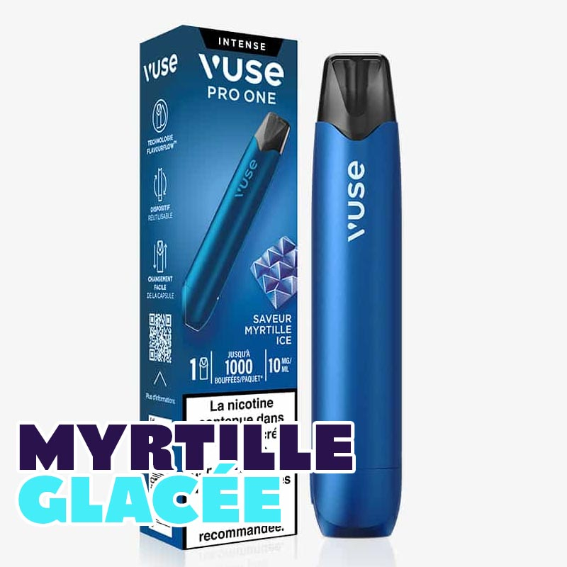 Vuse Pro One Bar Myrtille Ice 10 mg