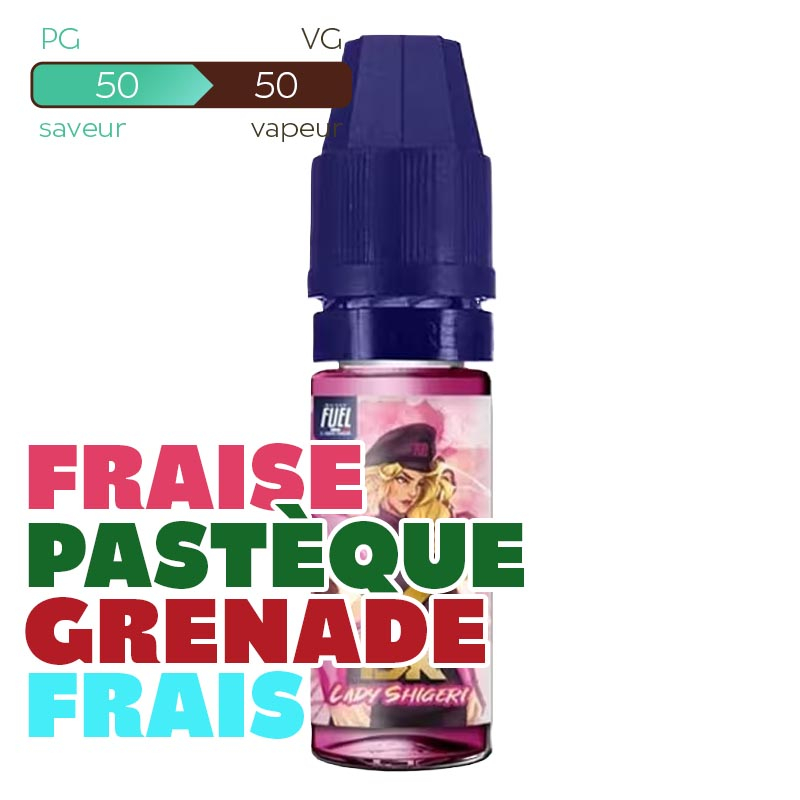 Fighter X Lady Shigeri 10ml 20mg/ml - Maison Fuel