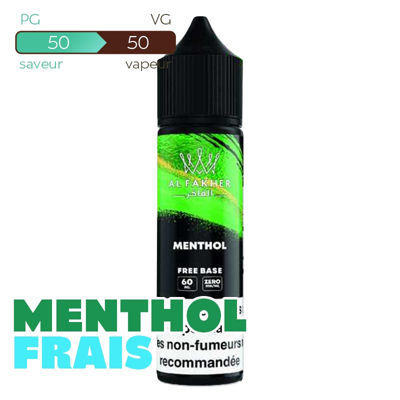 E-liquide Menthol Al Fakher 60ml
