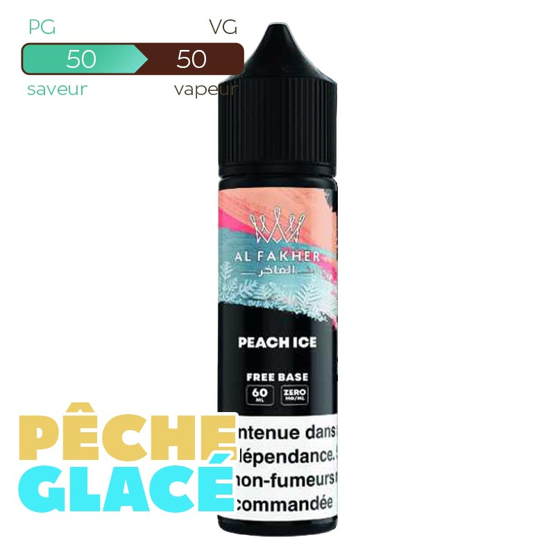 E-liquide Peach Ice Al Fakher 60ml