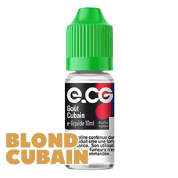 ECG Gout Cubain 10 ml