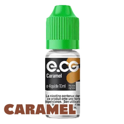 ECG Caramel E-liquide 10 ml