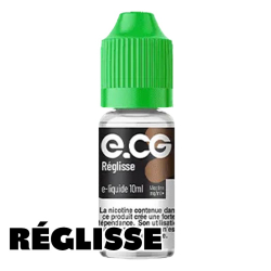 ECG Réglisse E-liquide 10 ml