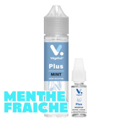 Végétol Plus Mint 60 ml – E-liquide Sans PG