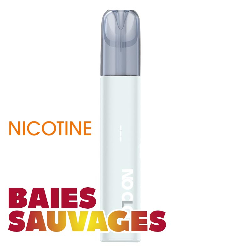 Kit RELX No Cloud Midnight Berry nicotine 15 mg - Pod sans vapeur
