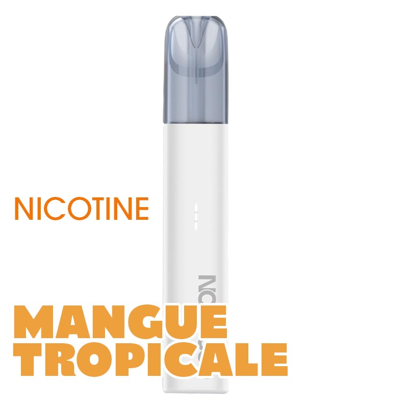 Kit RELX No Cloud Tropical Mango nicotine 15 mg - Pod sans vapeur