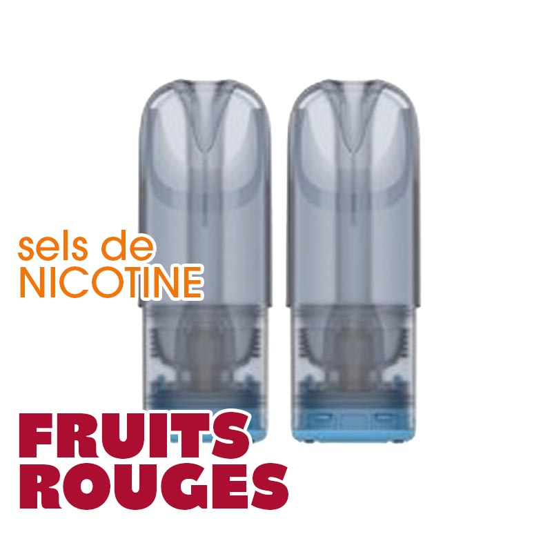 Pods RELX No Cloud Baies Rouges Smooth 15 mg