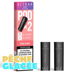 Pêche glacée Pod pour 4 in 1 Elfbar x2