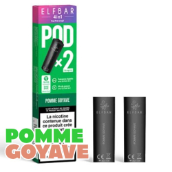 Pomme Goyave Pod pour 4 in 1 Elfbar x2