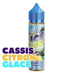 Ice Cool Cassis Citron Liquidarom 50 ml