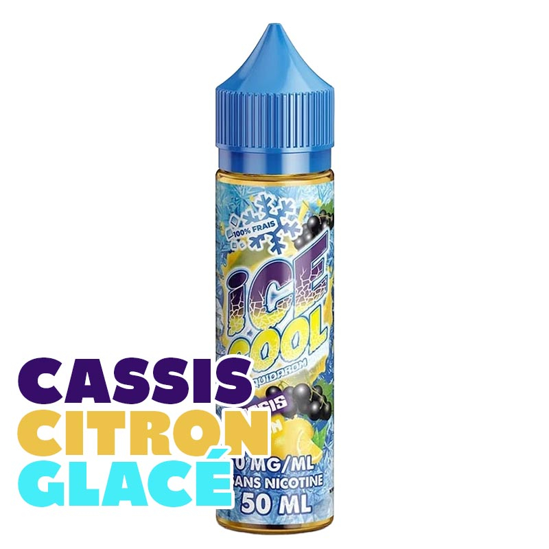 Ice Cool Cassis Citron Liquidarom 50 ml