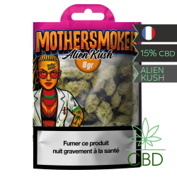 Alien Kush Mother Smoker Fleur CBD 8 g - Haschill