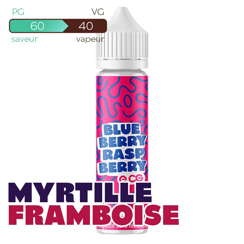 Blueberry Raspberry Les Bangerz E-CG 50 ml