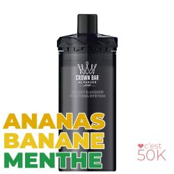 Recharge Al Fakher Crown Bar Hypermax Prime 50K Amor – 2 x 10 ml 6 mg/ml