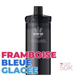 Recharge Al Fakher Crown Bar Hypermax Prime 50K Blue Razz Blast – 2 x 10 ml 6 mg/ml