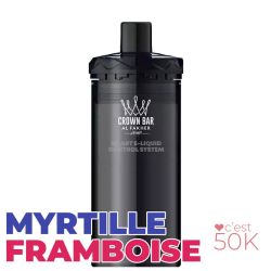 Recharge Al Fakher Crown Bar Hypermax Prime 50K Blueberry Raspberry – 2 x 10 ml 6 mg/ml