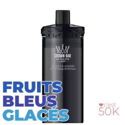 Recharge Al Fakher Crown Bar Hypermax Prime 50K Lady Blue – 2 x 10 ml 6 mg/ml