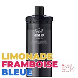 Recharge Al Fakher Crown Bar Hypermax Prime 50K Blue Razz Lemonade – 2 x 10 ml 6 mg/ml